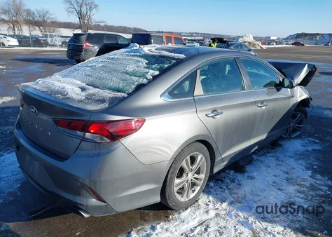 2018 Hyundai Sonata Sel z USA, uszkodzony, nr VIN 5NPE34AF5JH618085